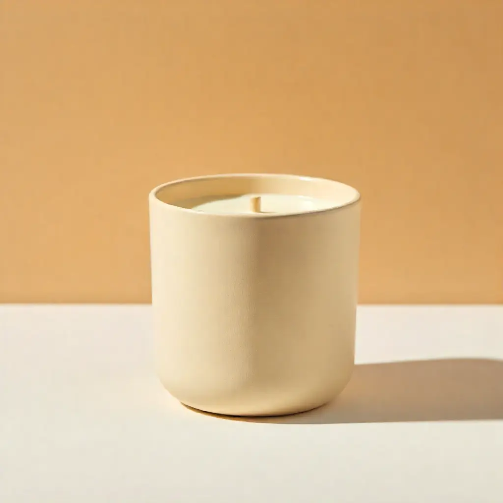 Vanilje og Sandeltræ duftlys